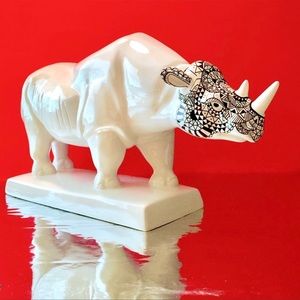 RHINOCEROS / RHINO CERAMIC DECOR COLLECTION